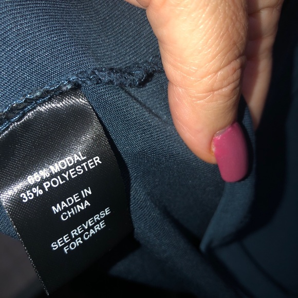 Red by BKE blue blouse size small cross cross - Picture 7 of 7